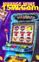Jackpots e promoções na 9Hah